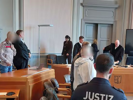 Bandidos-Rocker Prozess in Kiel